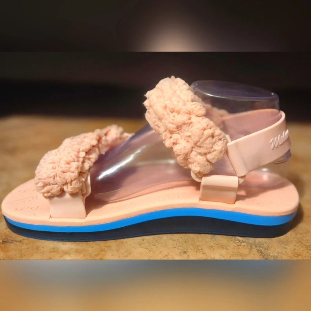 Melissa Fluffy Rider Women's Sandals - Picture 4 of 7